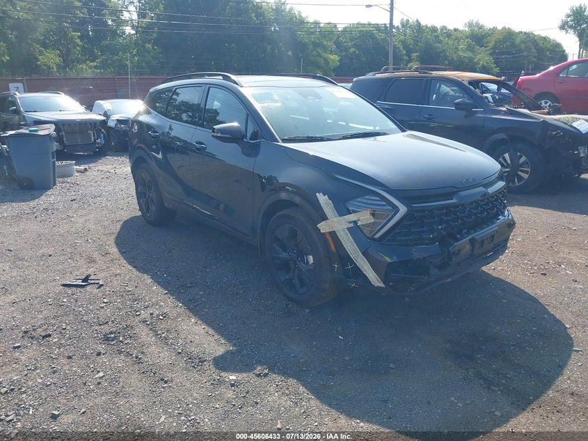 2025 Kia Sportage VIN KNDPYDDH7S7261036 IAAI salvage auction — FRONT END, Salvage (Idaho), sold $16,800 on 2026-07-24 (photo 1)