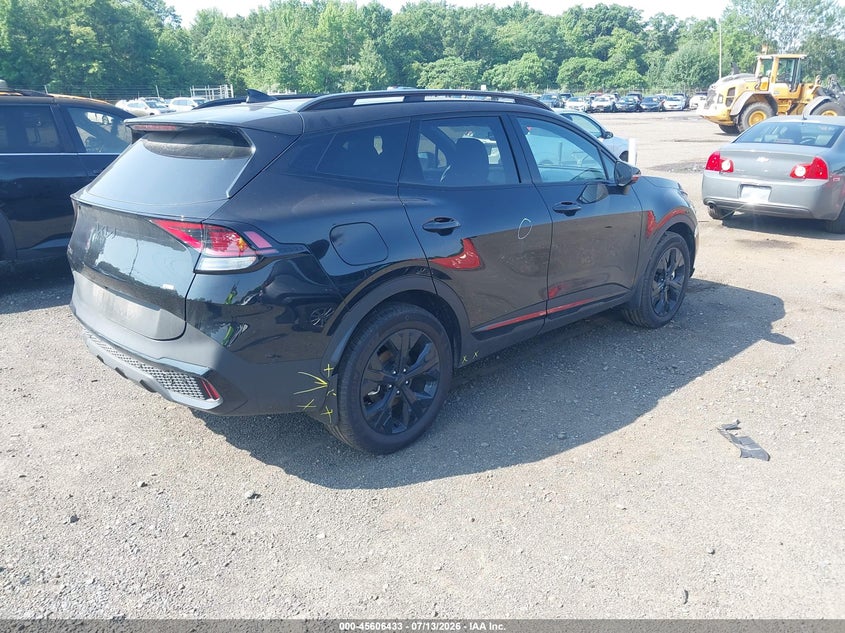 2025 Kia Sportage VIN KNDPYDDH7S7261036 IAAI salvage auction — FRONT END, Salvage (Idaho), sold $16,800 on 2026-07-24 (photo 4)