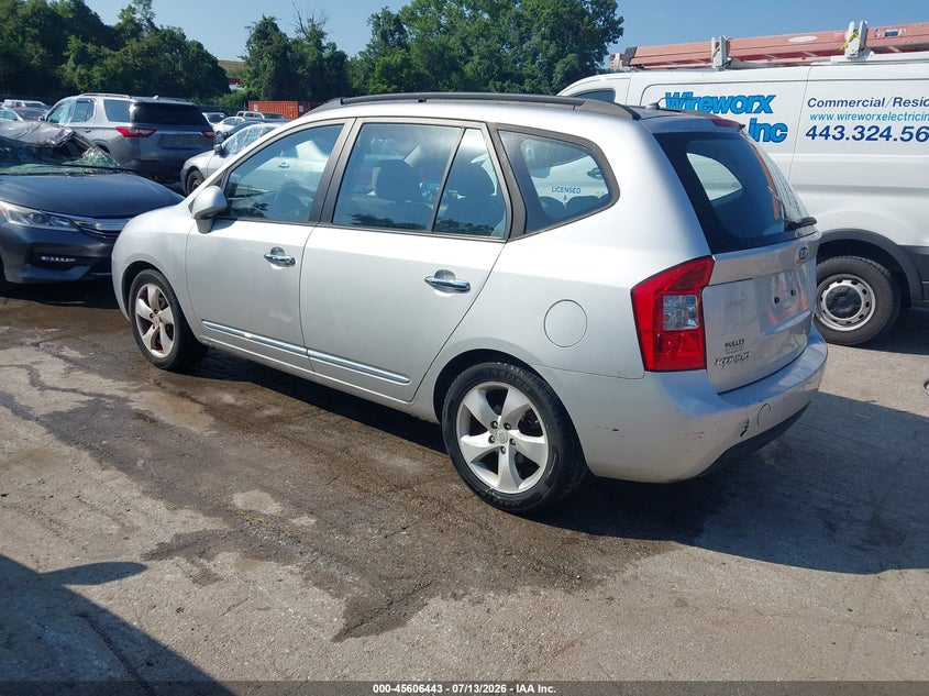 2008 Kia Rondo VIN KNAFG525387199444 IAAI salvage auction — RIGHT FRONT, Salvage - Greater Than 75% (Maryland), sold $575 on 2026-07-30 (photo 3)