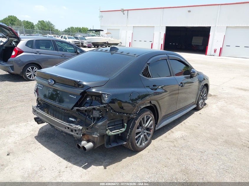 2022 Subaru Wrx VIN JF1VBAU66N8033314 IAAI salvage auction — REAR END, Salvage Title, sold $7,000 on 2026-08-21 (photo 4)