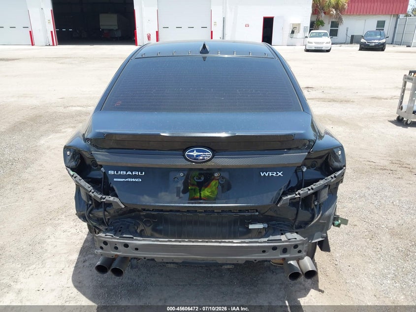 2022 Subaru Wrx VIN JF1VBAU66N8033314 IAAI salvage auction — REAR END, Salvage Title, sold $7,000 on 2026-08-21 (photo 6)