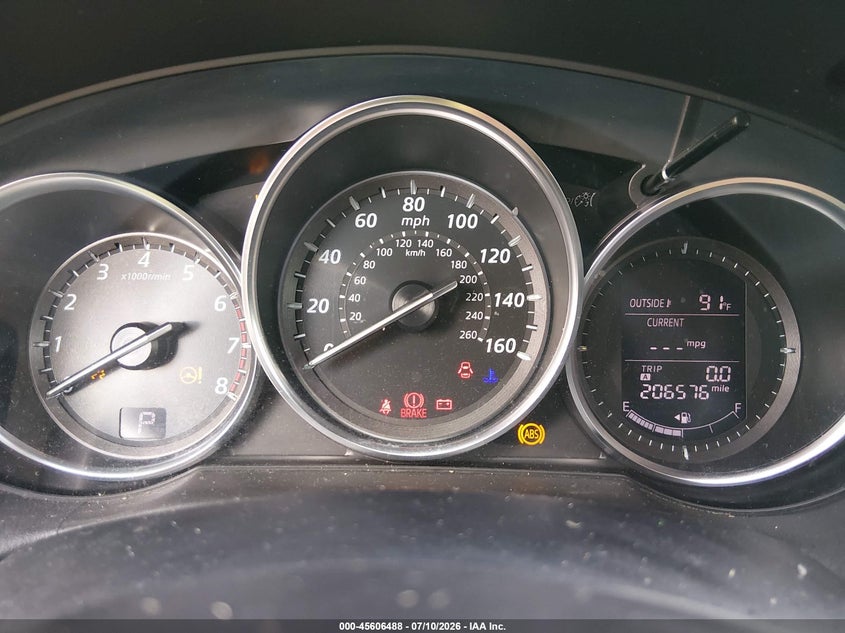 2014 Mazda Cx-5 VIN JM3KE2CYXE0328239 IAAI salvage auction — WATER/FLOOD, Salvage Title, sold $25 on 2026-07-27 (photo 7)