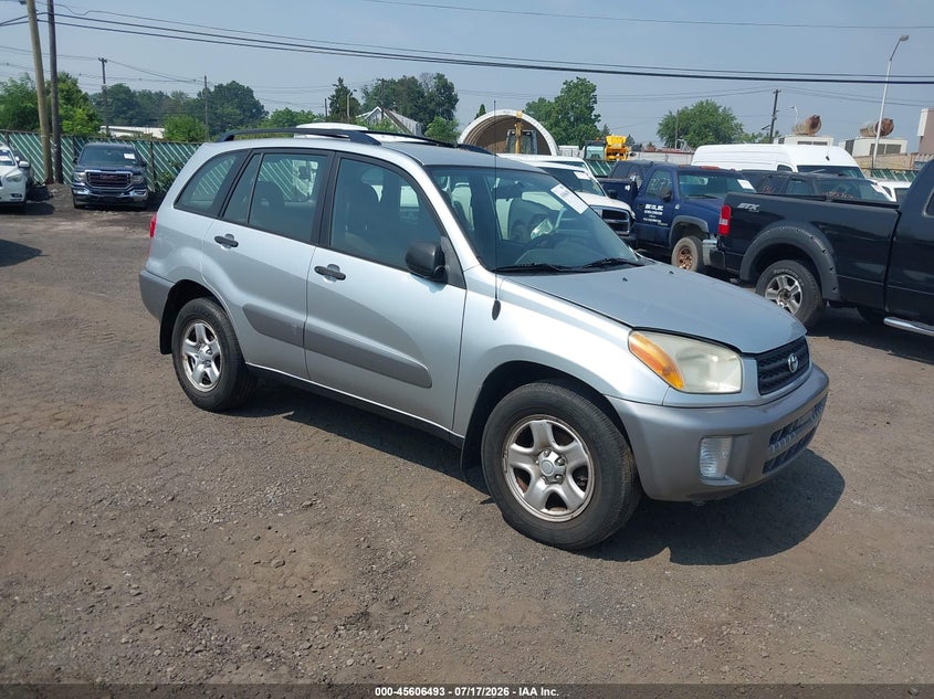 2003 Toyota Rav4 VIN JTEGH20VX30087906 IAAI salvage auction — REAR END, Clear (New Jersey), sold $475 on 2026-07-29 (photo 1)
