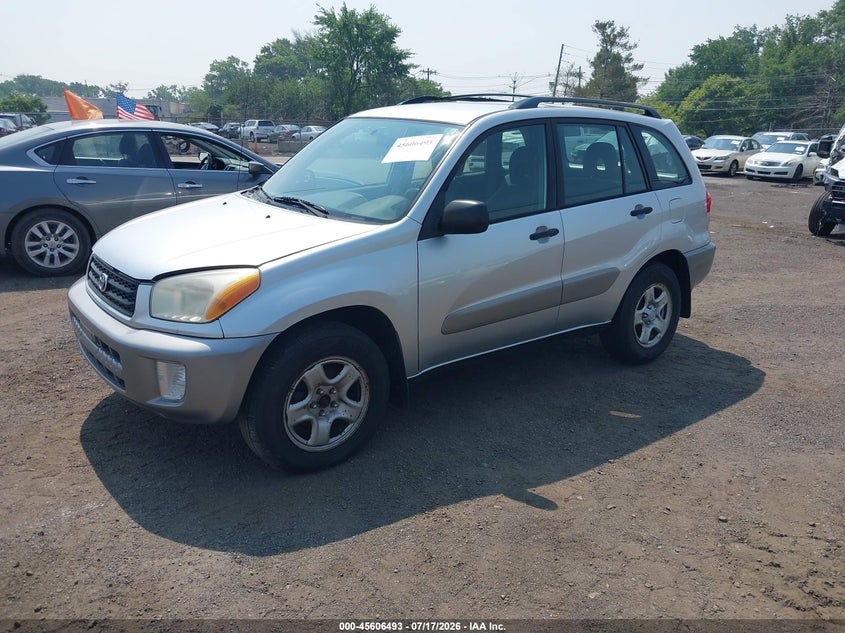 2003 Toyota Rav4 VIN JTEGH20VX30087906 IAAI salvage auction — REAR END, Clear (New Jersey), sold $475 on 2026-07-29 (photo 2)