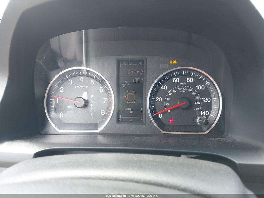 2009 Honda Cr-v VIN JHLRE38559C010872 IAAI salvage auction — FRONT END, Salvage (California), sold $1,850 on 2026-07-29 (photo 7)