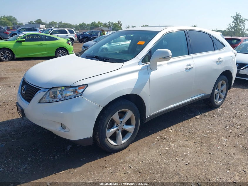2012 Lexus Rx VIN JTJZK1BA5C2414023 IAAI salvage auction — NORMAL WEAR, Original (Ohio), sold $4,250 on 2026-07-30 (photo 2)