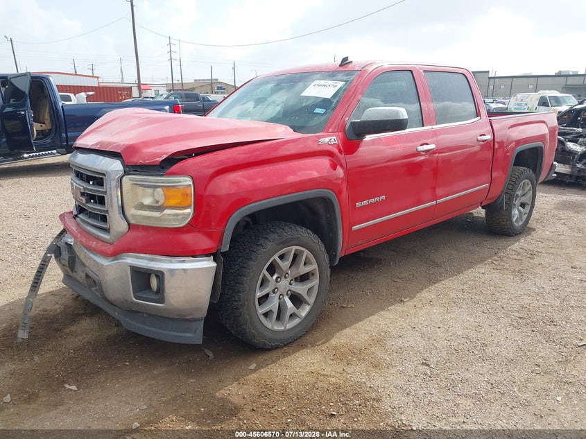 2014 Gmc SIERRA VIN 3GTU2VEC4EG195163 IAAI salvage auction — FRONT END, Salvage (Texas), sold $3,450 on 2026-08-24 (photo 2)