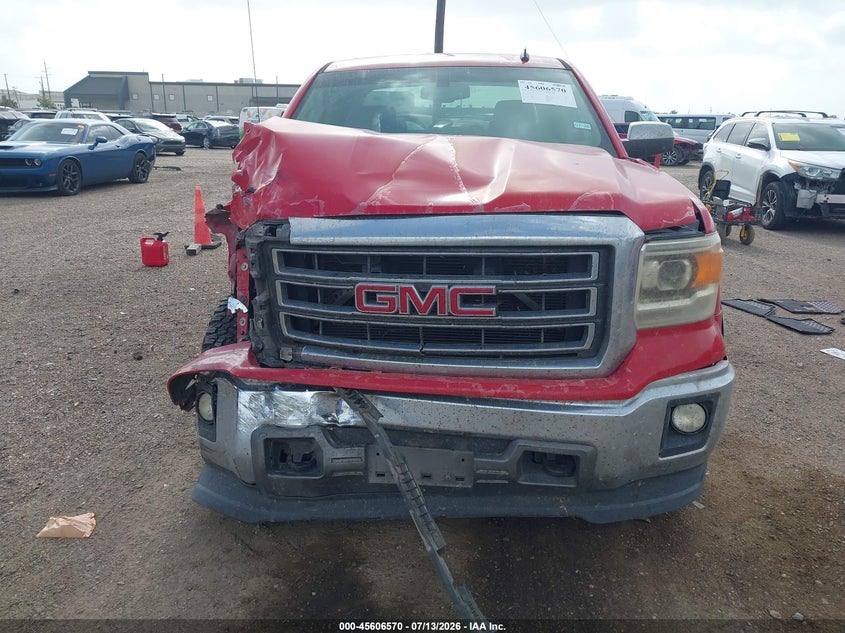 2014 Gmc SIERRA VIN 3GTU2VEC4EG195163 IAAI salvage auction — FRONT END, Salvage (Texas), sold $3,450 on 2026-08-24 (photo 6)