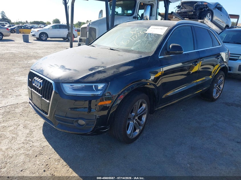 2015 Audi Q3 VIN WA1GFCFS5FR008987 IAAI salvage auction — THEFT, Salvage Title, sold $3,000 on 2026-08-01 (photo 2)