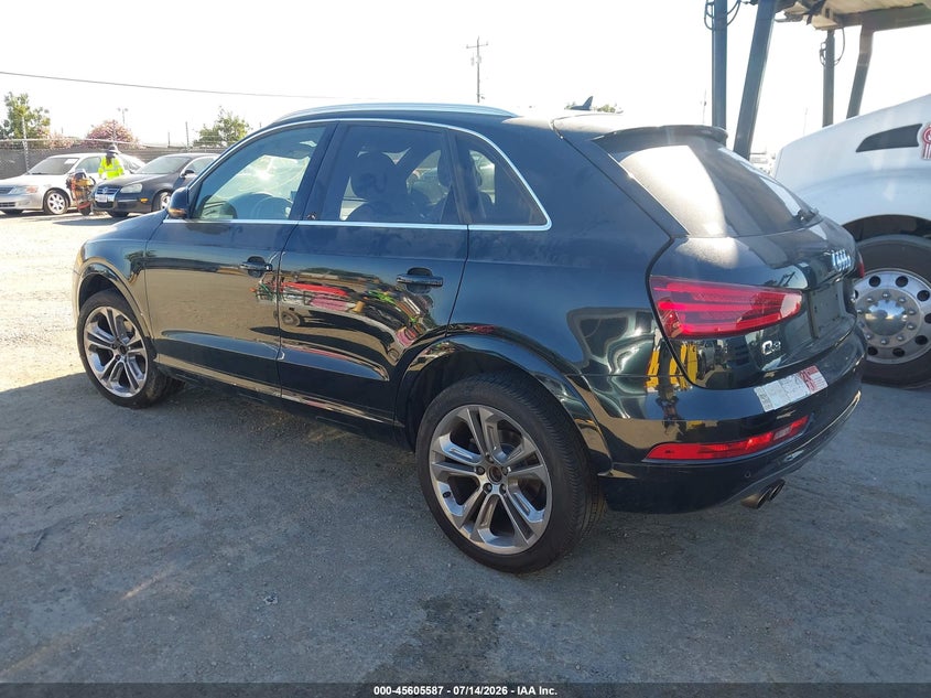 2015 Audi Q3 VIN WA1GFCFS5FR008987 IAAI salvage auction — THEFT, Salvage Title, sold $3,000 on 2026-08-01 (photo 3)