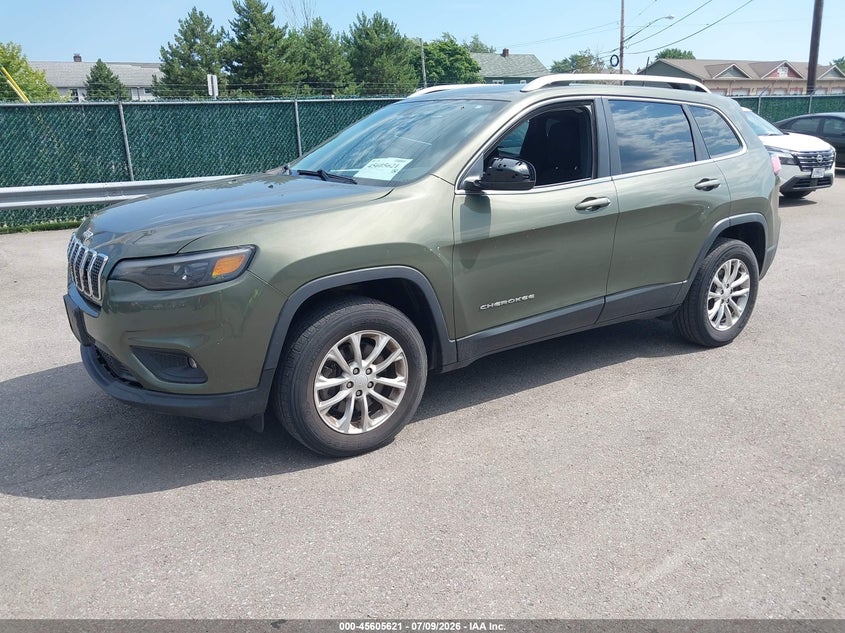 2019 Jeep Cherokee VIN 1C4PJMCB9KD343630 IAAI salvage auction — NORMAL WEAR, Sf97 (New York), sold $12,000 on 2026-07-31 (photo 2)