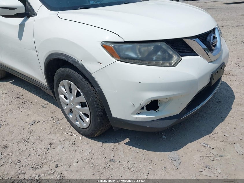 2016 Nissan Rogue VIN KNMAT2MV2GP713075 IAAI salvage auction — NORMAL WEAR, Clear (New York), sold $25 on 2026-07-28 (photo 6)
