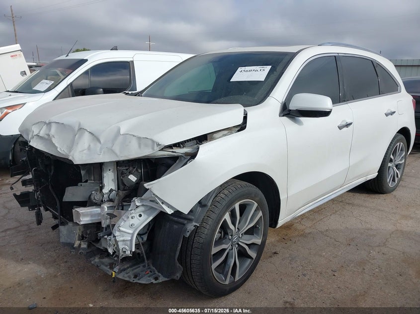 2020 Acura Mdx VIN 5J8YD3H81LL008633 IAAI salvage auction — FRONT END, Original (Texas), sold $7,350 on 2026-09-01 (photo 2)