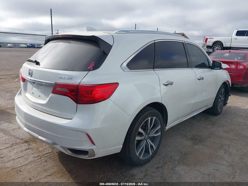 2020 Acura Mdx VIN 5J8YD3H81LL008633 IAAI salvage auction — FRONT END, Original (Texas), sold $7,350 on 2026-09-01 (photo 4)