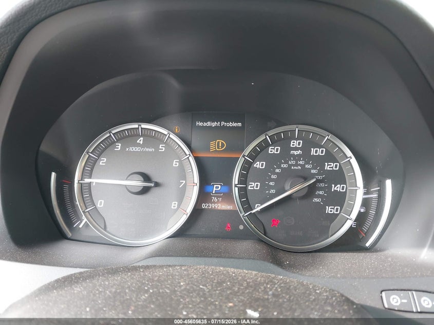 2020 Acura Mdx VIN 5J8YD3H81LL008633 IAAI salvage auction — FRONT END, Original (Texas), sold $7,350 on 2026-09-01 (photo 7)