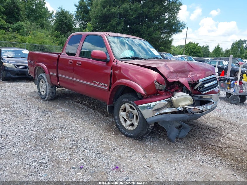2000 Toyota Tundra VIN 5TBBT4814YS032519 IAAI salvage auction — FRONT END, Salvage (Alabama), sold $1,950 on 2026-08-02 (photo 1)