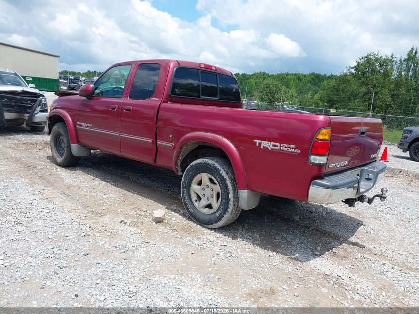 2000 Toyota Tundra VIN 5TBBT4814YS032519 IAAI salvage auction — FRONT END, Salvage (Alabama), sold $1,950 on 2026-08-02 (photo 3)