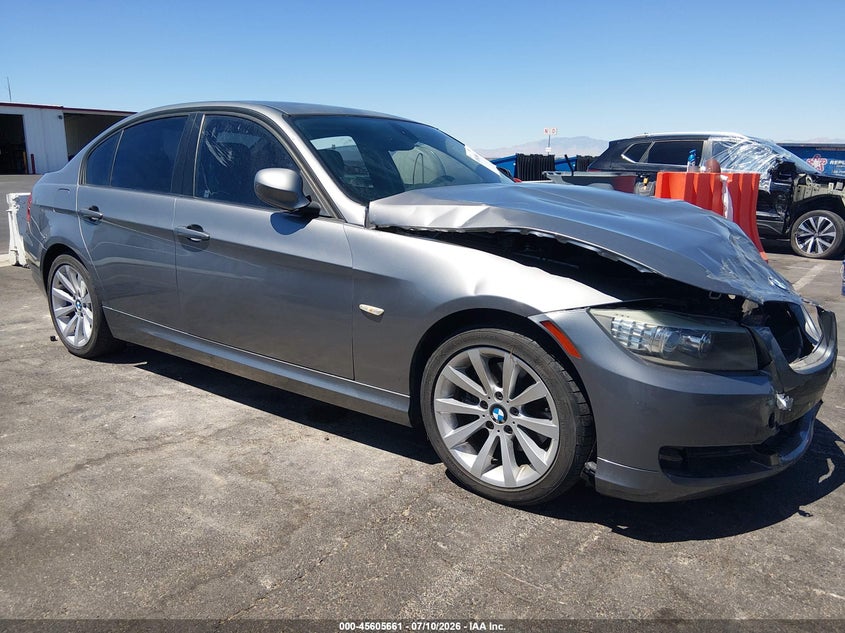 2011 BMW 3 series VIN WBAPH7G50BNM59047 IAAI salvage auction — NORMAL WEAR, Clear (Nevada), sold $100 on 2026-07-24 (photo 1)