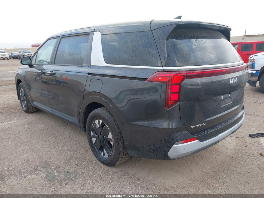 2026 Kia Carnival VIN KNDNB5KA8T6165900 IAAI salvage auction — LEFT & RIGHT, Enterprise Vehicles Clear Only (Texas), sold $20,700 on 2026-07-27 (photo 3)