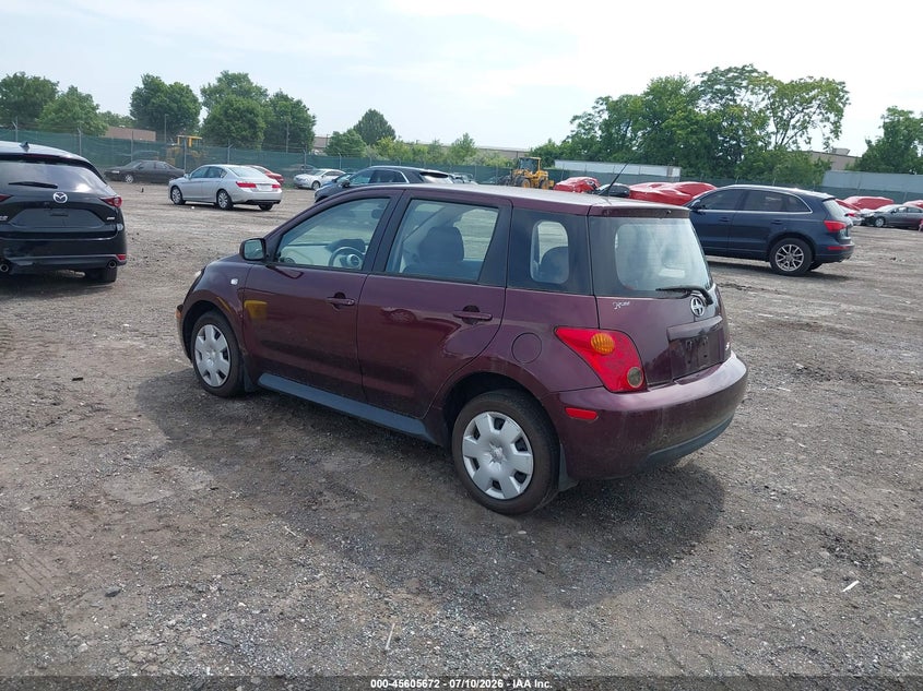 2005 Scion Xa VIN JTKKT624850125735 IAAI salvage auction — NORMAL WEAR, Clear (Pennsylvania), sold $1,250 on 2026-07-17 (photo 3)