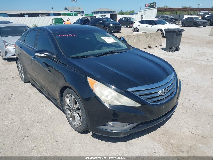 2014 Hyundai Sonata VIN 5NPEC4AB2EH827559 IAAI salvage auction — NORMAL WEAR, Original (Texas), sold $550 on 2026-07-29 (photo 1)
