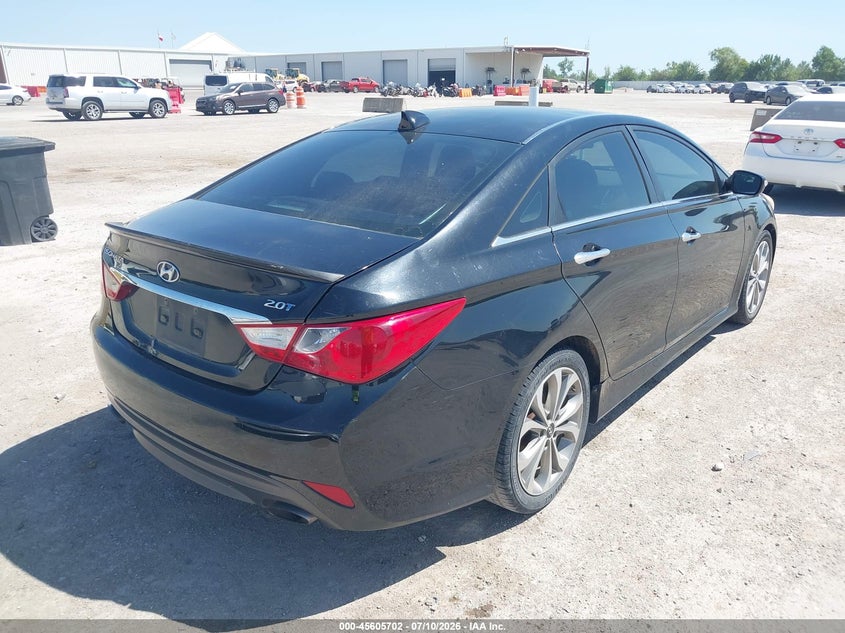 2014 Hyundai Sonata VIN 5NPEC4AB2EH827559 IAAI salvage auction — NORMAL WEAR, Original (Texas), sold $550 on 2026-07-29 (photo 4)