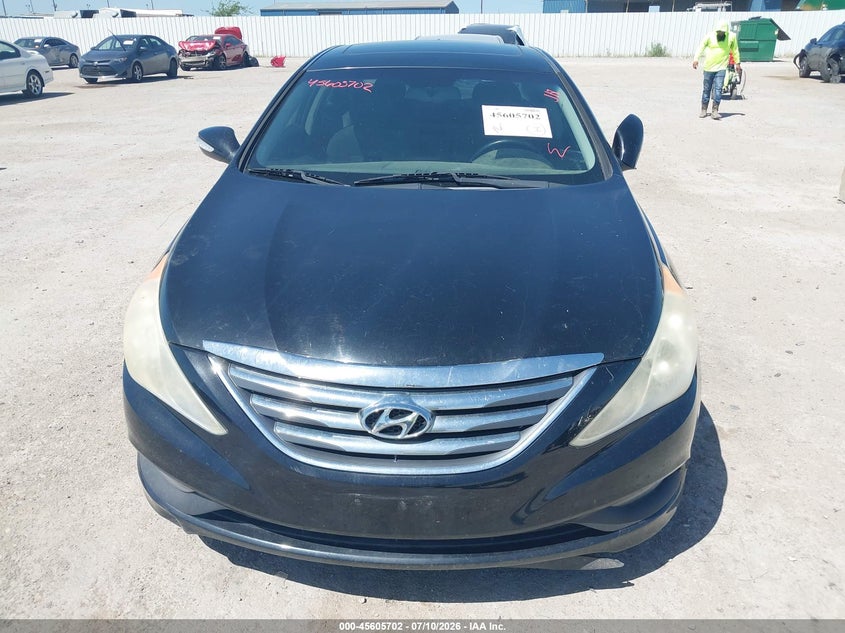 2014 Hyundai Sonata VIN 5NPEC4AB2EH827559 IAAI salvage auction — NORMAL WEAR, Original (Texas), sold $550 on 2026-07-29 (photo 6)