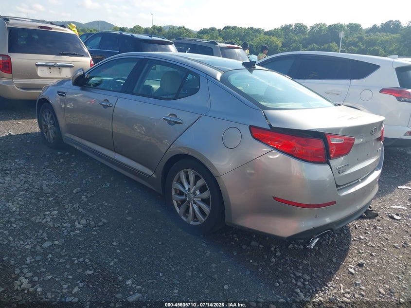 2015 Kia Optima VIN 5XXGN4A76FG377877 IAAI salvage auction — NORMAL WEAR, Clear (Tennessee), sold $1,050 on 2026-07-30 (photo 3)