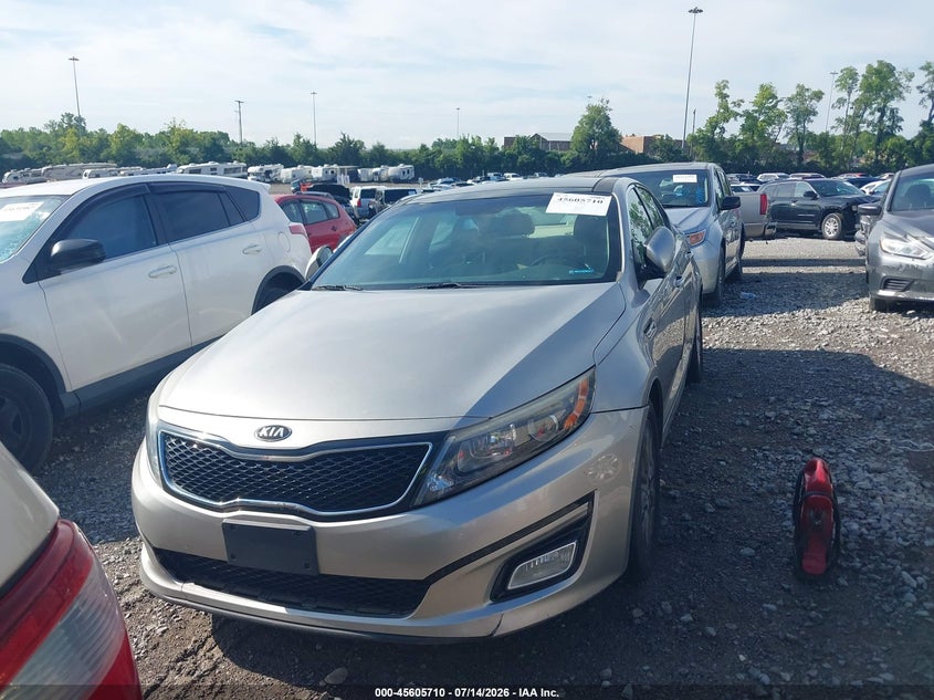 2015 Kia Optima VIN 5XXGN4A76FG377877 IAAI salvage auction — NORMAL WEAR, Clear (Tennessee), sold $1,050 on 2026-07-30 (photo 6)