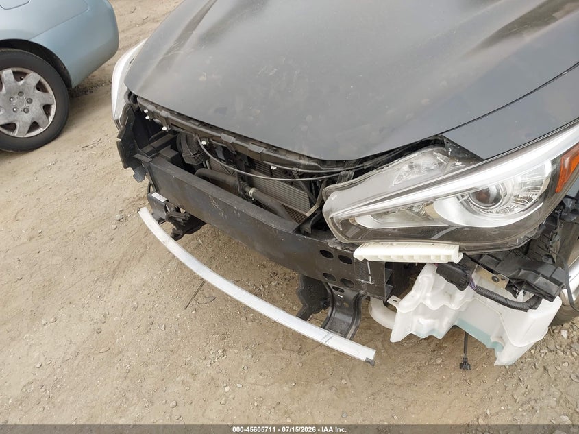 2023 Infiniti Q50 VIN JN1EV7BR7PM541712 IAAI salvage auction — FRONT END, Salvage (Massachusetts), sold $7,525 on 2026-08-18 (photo 6)