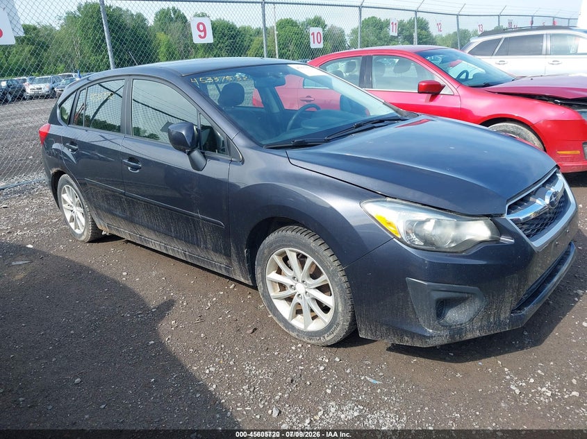 2014 Subaru Impreza VIN JF1GPAC68E9234637 IAAI salvage auction — NORMAL WEAR, Clear (New York), sold $400 on 2026-07-30 (photo 1)