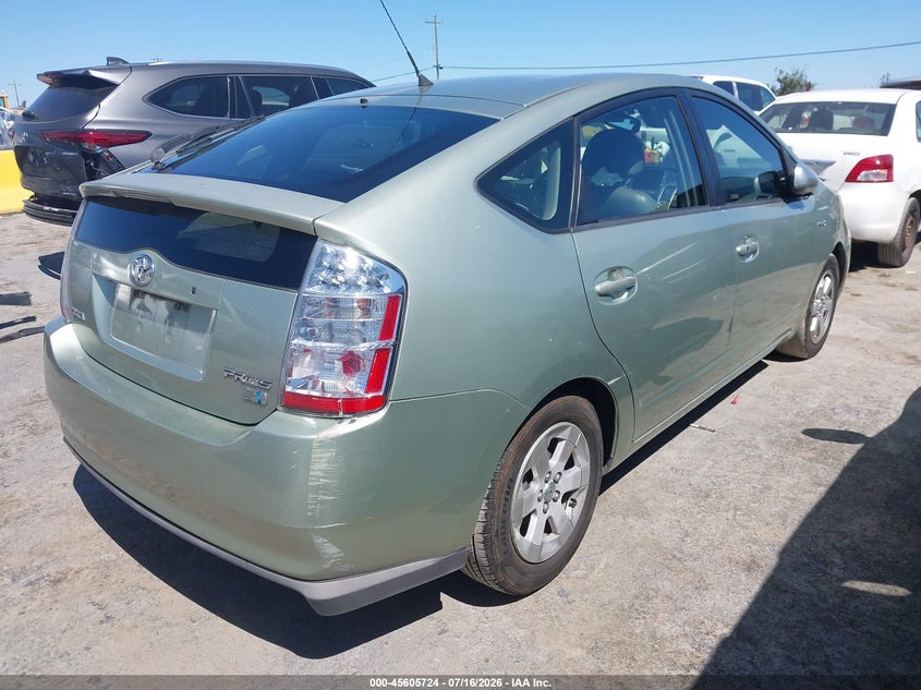 2008 Toyota Prius VIN JTDKB20U083398676 IAAI salvage auction — FRONT END, Salvage (California), sold $750 on 2026-07-30 (photo 4)