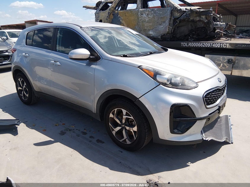 2020 Kia Sportage VIN KNDPM3AC5L7635966 IAAI salvage auction — NORMAL WEAR, Original (Texas), sold $2,150 on 2026-07-28 (photo 1)