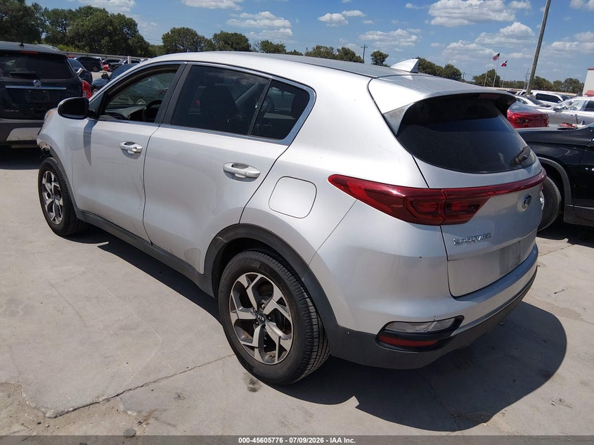 2020 Kia Sportage VIN KNDPM3AC5L7635966 IAAI salvage auction — NORMAL WEAR, Original (Texas), sold $2,150 on 2026-07-28 (photo 3)