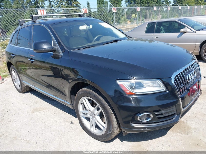 2015 Audi Q5 VIN WA1LFAFP5FA024569 IAAI salvage auction — NORMAL WEAR, Clear (Washington), sold $1,650 on 2026-07-29 (photo 1)