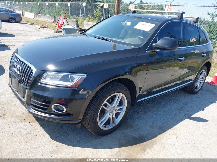 2015 Audi Q5 VIN WA1LFAFP5FA024569 IAAI salvage auction — NORMAL WEAR, Clear (Washington), sold $1,650 on 2026-07-29 (photo 2)