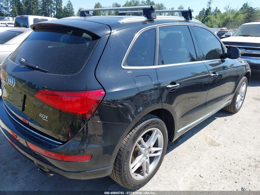 2015 Audi Q5 VIN WA1LFAFP5FA024569 IAAI salvage auction — NORMAL WEAR, Clear (Washington), sold $1,650 on 2026-07-29 (photo 4)
