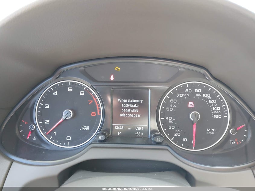 2015 Audi Q5 VIN WA1LFAFP5FA024569 IAAI salvage auction — NORMAL WEAR, Clear (Washington), sold $1,650 on 2026-07-29 (photo 7)