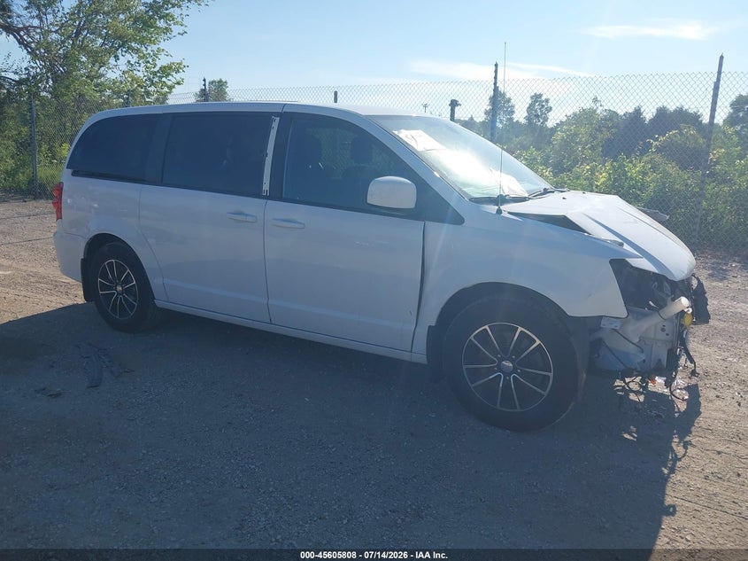 2018 Dodge Caravan VIN 2C4RDGBG0JR243555 IAAI salvage auction — FRONT END, Clear (Wisconsin), sold $2,950 on 2026-07-18 (photo 1)