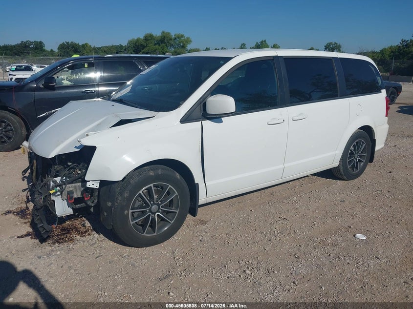 2018 Dodge Caravan VIN 2C4RDGBG0JR243555 IAAI salvage auction — FRONT END, Clear (Wisconsin), sold $2,950 on 2026-07-18 (photo 2)