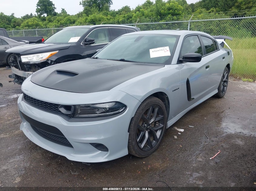 2022 Dodge Charger VIN 2C3CDXCT0NH170382 IAAI salvage auction — REAR END, Wait Title, sold $13,400 on 2026-09-06 (photo 2)
