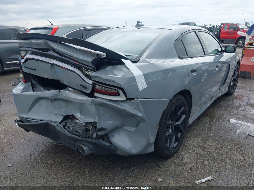 2022 Dodge Charger VIN 2C3CDXCT0NH170382 IAAI salvage auction — REAR END, Wait Title, sold $13,400 on 2026-09-06 (photo 4)