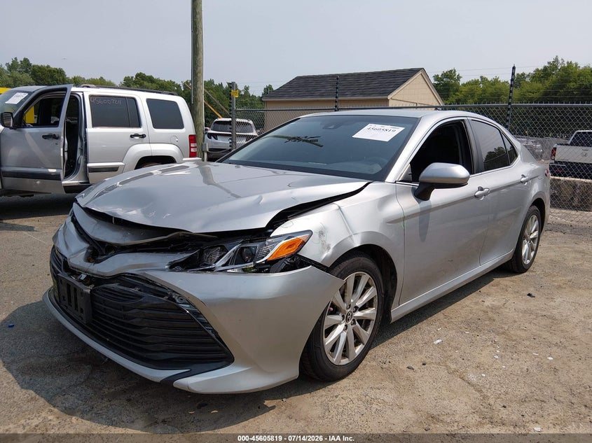 2018 Toyota Camry VIN JTNB11HK4J3020880 IAAI salvage auction — FRONT END, Salvage (Connecticut), sold $4,850 on 2026-07-30 (photo 2)
