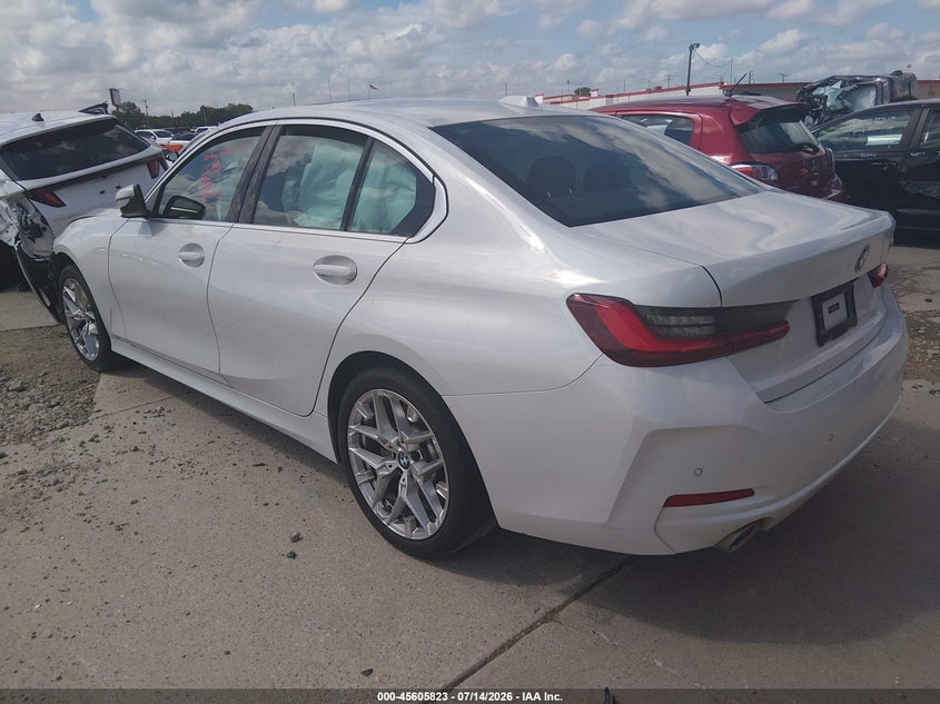 2025 BMW 3er VIN 3MW69CW07S8E99006 IAAI salvage auction — FRONT END, Enterprise Vehicles Clear Only (Texas), sold $17,500 on 2026-07-23 (photo 3)