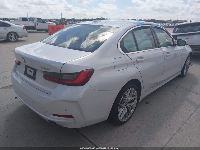 2025 BMW 3er VIN 3MW69CW07S8E99006 IAAI salvage auction — FRONT END, Enterprise Vehicles Clear Only (Texas), sold $17,500 on 2026-07-27 (photo 4)