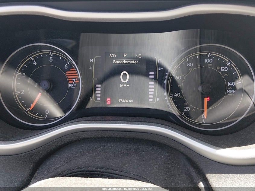 2016 Jeep Cherokee VIN 1C4PJMAB8GW343455 IAAI salvage auction — NORMAL WEAR, Sf97 (California), sold $8,600 on 2026-07-30 (photo 7)