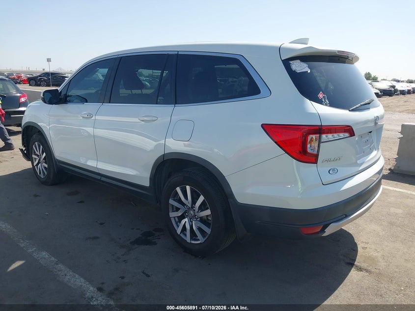 2021 Honda Pilot VIN 5FNYF5H5XMB041516 IAAI salvage auction — FRONT END, Salvage (Arizona), sold $5,900 on 2026-07-27 (photo 3)