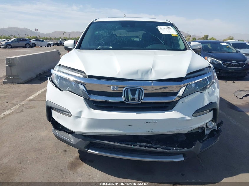 2021 Honda Pilot VIN 5FNYF5H5XMB041516 IAAI salvage auction — FRONT END, Salvage (Arizona), sold $5,900 on 2026-07-27 (photo 6)