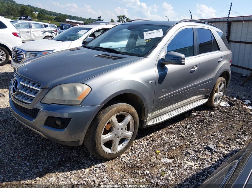 2011 Mercedes-benz Ml-class VIN 4JGBB2FB6BA659359 IAAI salvage auction — MECHANICAL, Clear (Arkansas), sold $3,000 on 2026-08-12 (photo 2)
