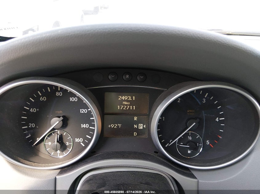 2011 Mercedes-benz Ml-class VIN 4JGBB2FB6BA659359 IAAI salvage auction — MECHANICAL, Clear (Arkansas), sold $3,000 on 2026-08-12 (photo 7)